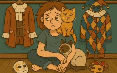 La mujer que sospechaba que sus gatos sabían algo