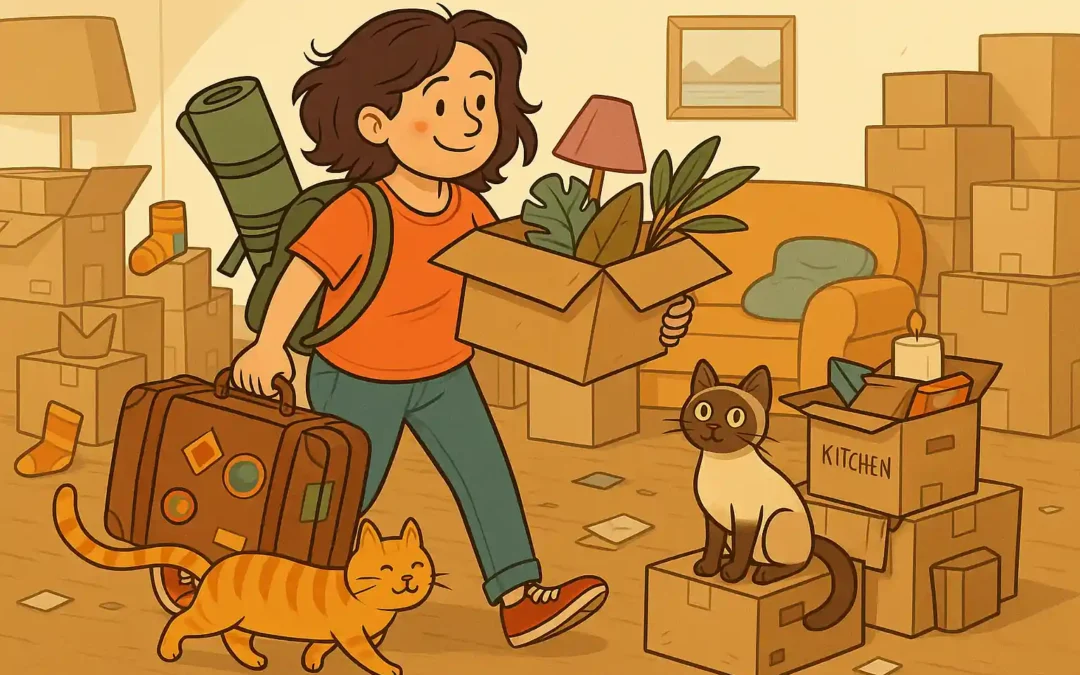 La mujer que se mudaba mientras dormía