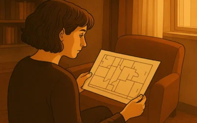 La mujer que abrió el plano y encontró historias
